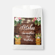 Hawaiian Aloha Tropische Verjaardag Luau Party