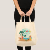 Hawaiian Aloha Vibes Canvas tas (Voorkant (product))