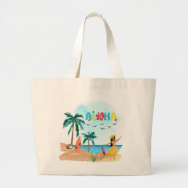 Hawaiian Aloha Vibes Canvas tas