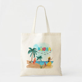 Hawaiian Aloha Vibes Canvas tas