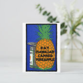  Hawaiian-ananas Briefkaart (Staand voorkant)