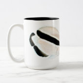 Hawaiian Bandit Angelfish Tweekleurige Koffiemok (Links)