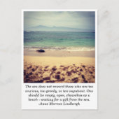 Hawaiian Beach Briefkaart (Voorkant)