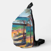 Hawaiian Beach Crossbody Bag Sling Bag (Rechterhoek)