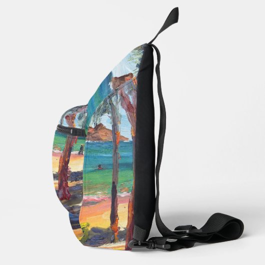 Hawaiian Beach Crossbody Bag Sling Bag (Rechts)