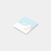 Hawaiian Beach Hibiscus Sky Post-it® Notes (Schuin)
