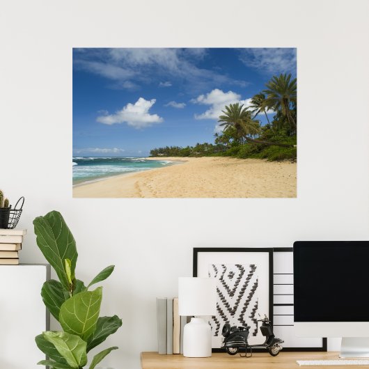 Hawaiian Beach poster VANAF 8,99 (Thuiskantoor)