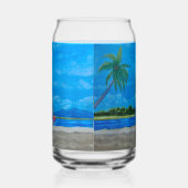 Hawaiian Beach Run Blikvorm Glas (Rechts)