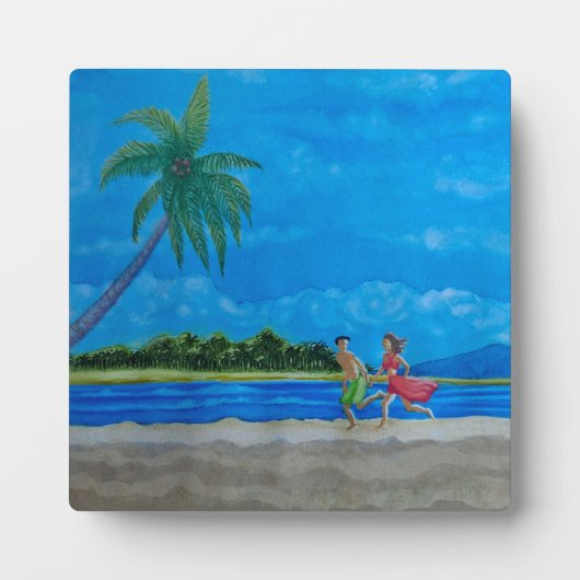 Hawaiian Beach Run Fotoplaat (Voorkant)