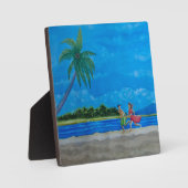 Hawaiian Beach Run Fotoplaat (Voorkant)