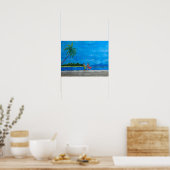 Hawaiian Beach Run Poster (Keuken)