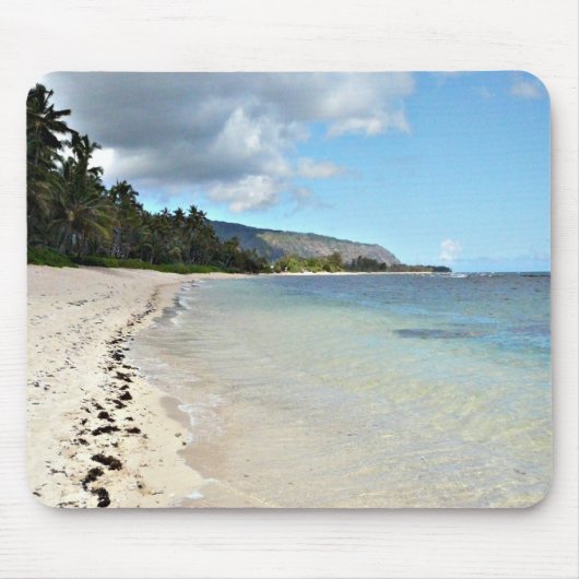 Hawaiian Beach Scenes Mousepad Muismat (Voorkant)