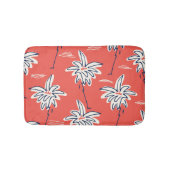 Hawaiian beach shirt, doodle palmpatroon. badmat (Voorkant)