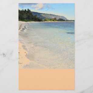 Hawaiian Beach Stationery Briefpapier