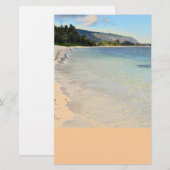 Hawaiian Beach Stationery Briefpapier (Voorkant / Achterkant)
