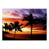Hawaiian Beach Sunset (Voorkant Horizontaal)