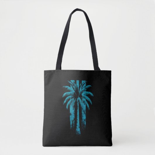 Hawaiian Beach Zomer Tropische Vakantie Palmboom Tote Bag (Voorkant)