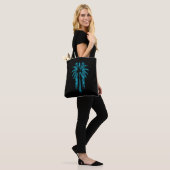 Hawaiian Beach Zomer Tropische Vakantie Palmboom Tote Bag (Op model)