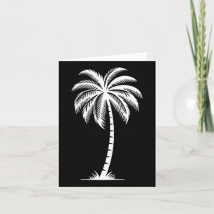 Hawaiian Beach Zomer Vakantie Vrouwen Mannen Palm  Kaart