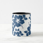 Hawaiian Blue Hibiscus Flowers Mok (Midden)