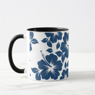 Hawaiian Blue Hibiscus Flowers Mok