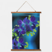 Hawaiian Blue Orchid Hangend Wandkleed (Voorkant)