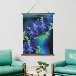 Hawaiian Blue Orchid Hangend Wandkleed