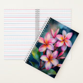 Hawaiian Blush Plumeria-Notitieboek Notitieboek (Binnen)