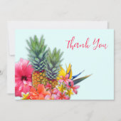 Hawaiian Bouquet Dank u voor de blanco kaarten (Voorkant)