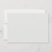 Hawaiian Bouquet Dank u voor de blanco kaarten Notitiekaartje (Achterkant)