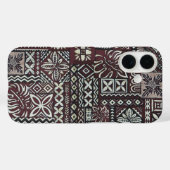 Hawaiian Breadfruit en Monstera Tapa telefoonhoesj Case-Mate iPhone Case (Achterkant (horizontaal))