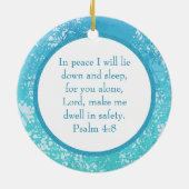 Hawaiian Breeze: Memorial: Afbeelding Ornament (Achterkant)