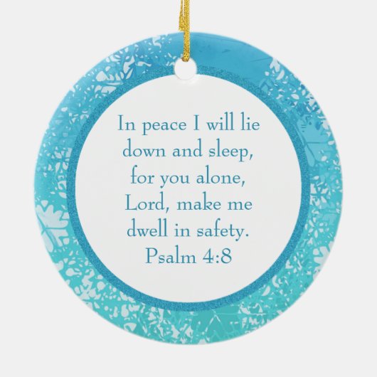 Hawaiian Breeze: Memorial: Afbeelding Ornament (Achterkant)