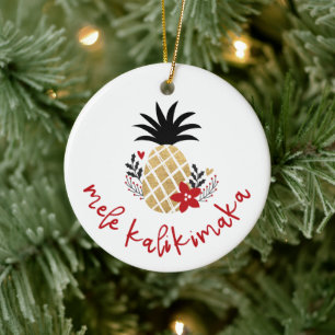 Hawaiian Ceramic Ornament