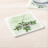 Hawaiian Christmas Starfish Drink Coasters Kartonnen Onderzetters (Schuin)