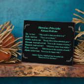 Hawaiian citeert Plaque Fotoplaat (Zijkant)