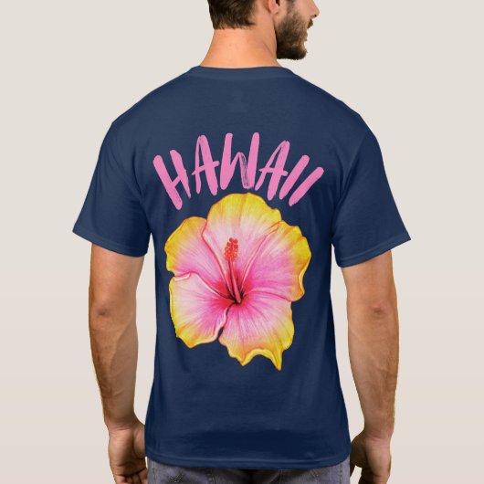 Hawaiian Classic Katoen T-shirt (Achterkant)