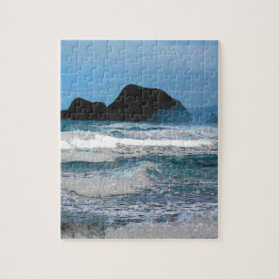 Hawaiian Coast Blue Sky Legpuzzel