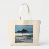 Hawaiian Coast Uitzicht Grote Tote Bag (Voorkant)
