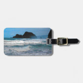 Hawaiian Coastal Island Ocean Tropical Paradise Bagagelabel (Voorkant horizontaal)