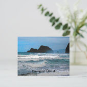 Hawaiian Coastal Island Ocean Tropical Paradise Briefkaart (Staand voorkant)