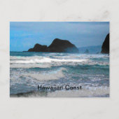 Hawaiian Coastal Island Ocean Tropical Paradise Briefkaart (Voorkant)