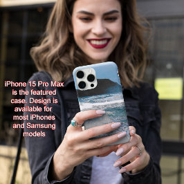 Hawaiian Coastal Island Ocean Tropical Paradise iPhone 15 Pro Max Hoesje