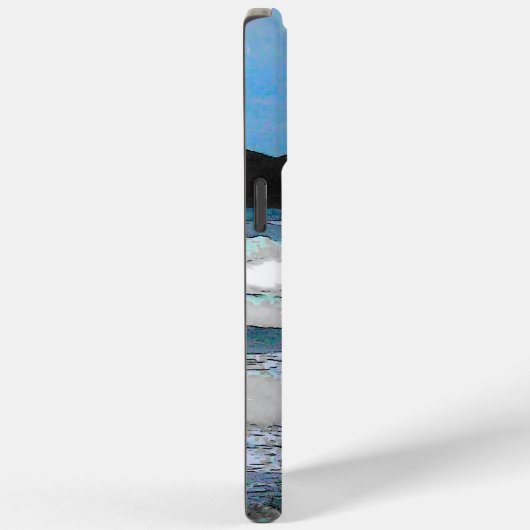 Hawaiian Coastal Island Ocean Tropical Paradise Case-Mate iPhone Case (Achterkant / Rechts)