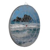Hawaiian Coastal Island Ocean Tropical Paradise Dartbord (Voorkant Links)