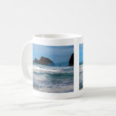 Hawaiian Coastal Island Ocean Tropical Paradise Koffiemok (Voorkant links)