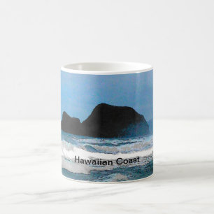 Hawaiian Coastal Island Ocean Tropical Paradise Koffiemok