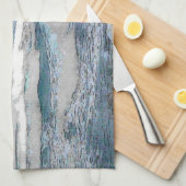 Hawaiian Coastal Island Ocean Tropical Paradise Theedoek (Quarter Fold)