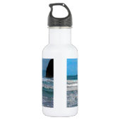 Hawaiian Coastal Island Ocean Tropical Paradise Waterfles (Achterkant)