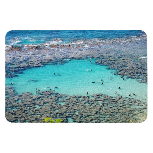 Hawaiian Coastal Uitzicht fotomagneet Magneet (Horizontaal)